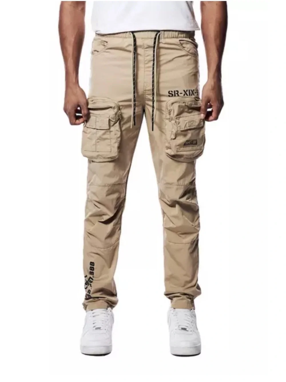Smoke Rise Men's Nylon Utility Pant - Khaki Size XL